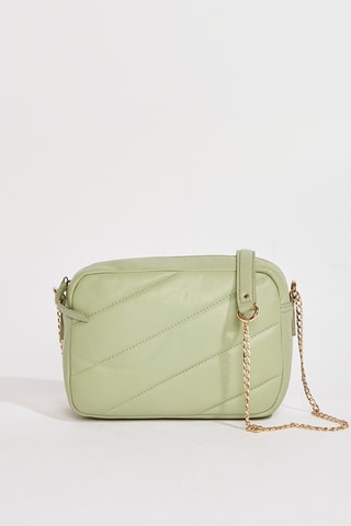 Mala a tiracolo em couro Abrina - Verde