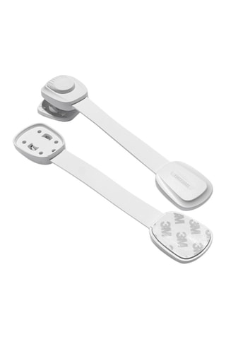 2 serrures multi-usage - Blanc