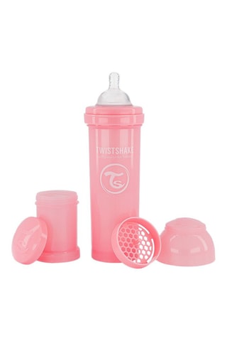 Biberon anti-colique sans BPA en silicone - Dès 4 mois - 330 ml