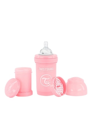Biberon anti-colique sans BPA en silicone - Dès la naissance - 180 ml