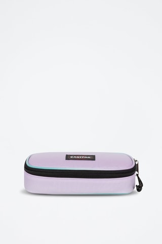 Trousse tie and dye Oval  - Violet et ciel