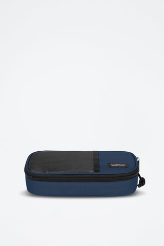 Trousse Oval Mesh - Bleu marine