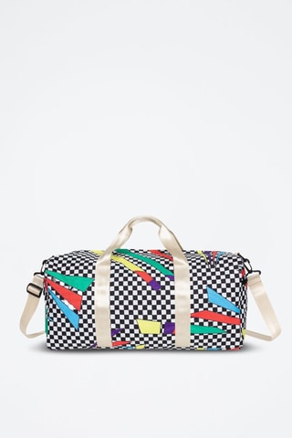 Sac de voyage Duffelson - Noir et blanc - 49 cm