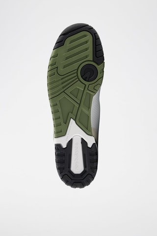 Baskets en cuir 550 - Blanc et kaki