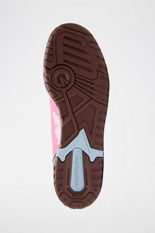 Baskets en cuir verni 550 - Rose