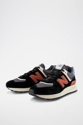 Baskets en cuir 574 - Noir