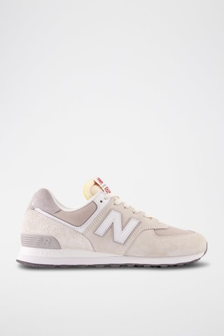 Baskets en nubuck 574 - Beige