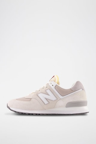 Baskets en nubuck 574 - Beige