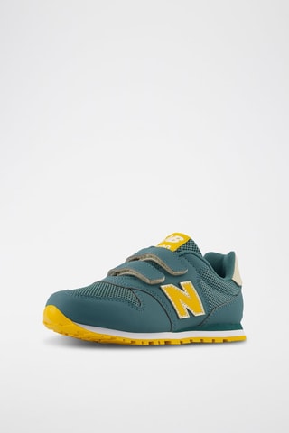 Baskets 500 - Bleu canard et jaune