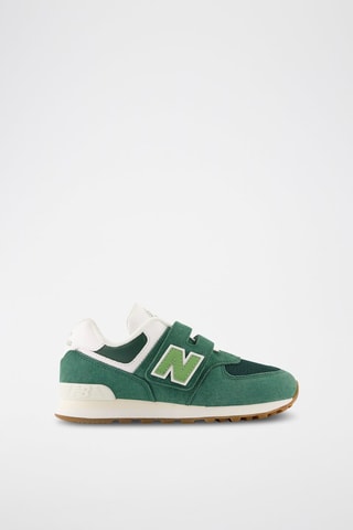 Sneakers 574 - Vert et blanc
