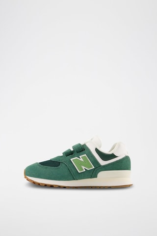 Sneakers 574 - Vert et blanc