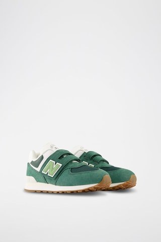 Sneakers 574 - Vert et blanc