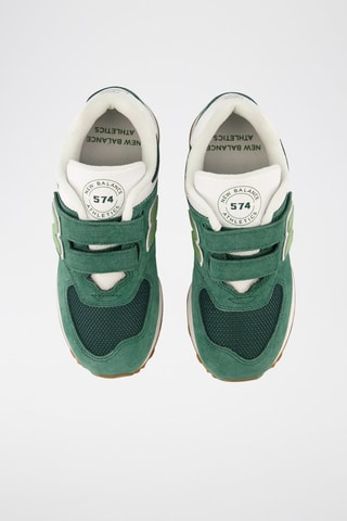 Sneakers 574 - Vert et blanc