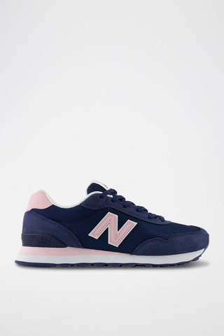 Sneakers en nubuck 515 - Bleu marine