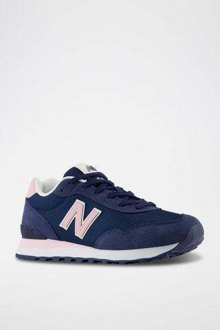 Sneakers en nubuck 515 - Bleu marine