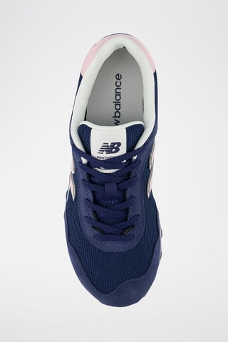 Sneakers en nubuck 515 - Bleu marine