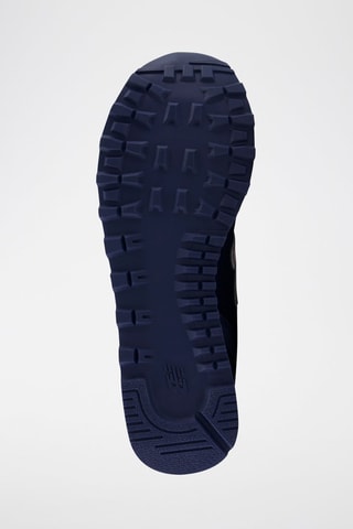 Sneakers en nubuck 515 - Bleu marine