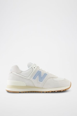 Baskets en cuir 574 - Blanc