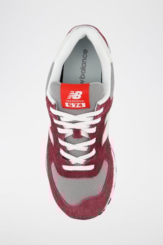 Baskets en cuir 574 - Bordeaux