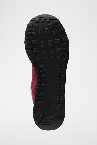 Baskets en cuir 574 - Bordeaux