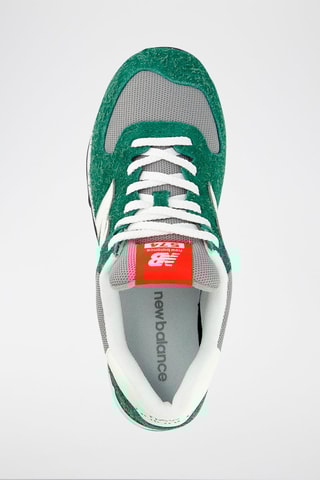 Baskets en nubuck 574 - Vert