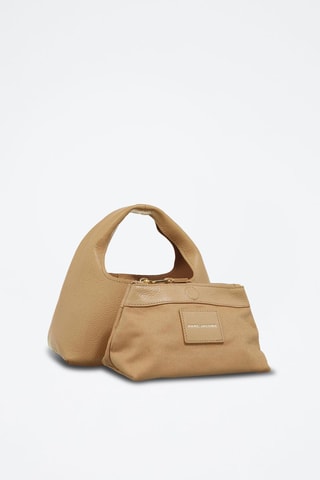 Sac à main en cuir The Mini Sack - Beige