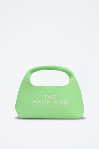 Sac à main en cuir The Mini Sack - Vert clair