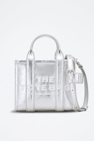 Sac à main en cuir The Metallic - Argenté