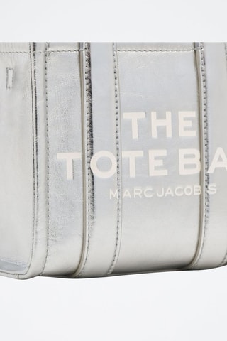 Sac à main en cuir The Metallic - Argenté