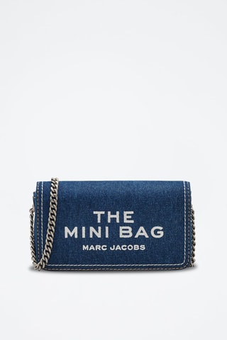 Sac bandoulière en jean The Denim Chain - Bleu cobalt
