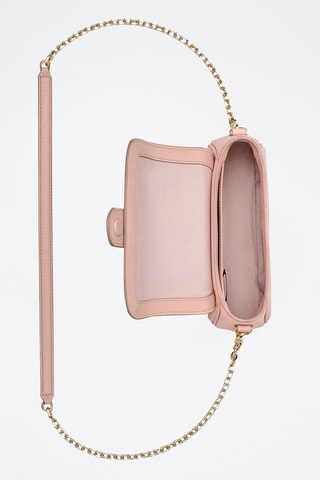 Sac bandoulière en cuir - Rose