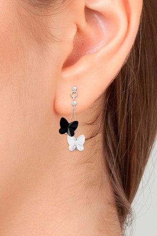 Brincos - Preto e branco