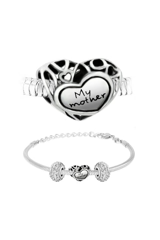 Pulseira e 3 contas 
Cor à escolha