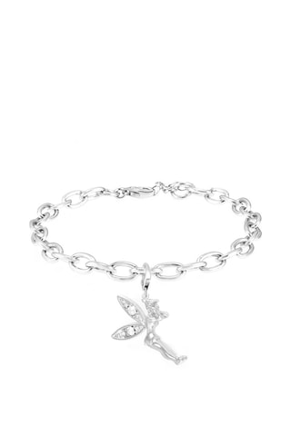 Pulseira com cristais Swarovski - Prateado