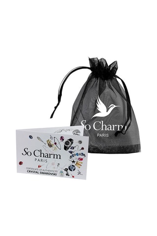 Pulseira com cristais Swarovski - Prateado