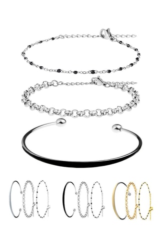 3 pulseiras Cor à escolha