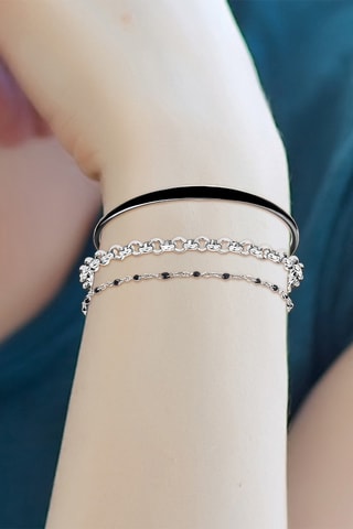 3 pulseiras Cor à escolha