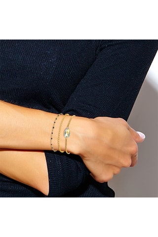 3 pulseiras - Dourado