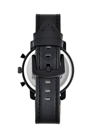 Relógio de quartzo em couro Preto