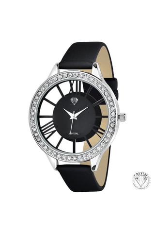 Relógio de quartzo em couro Cor à escolha