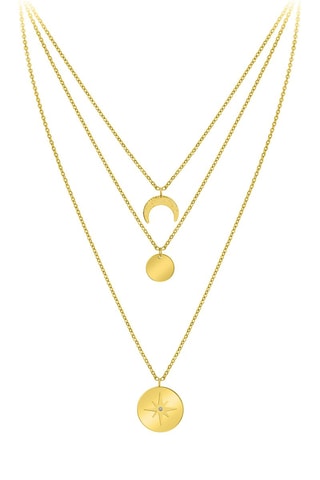 Colar várias fileiras - Diamante