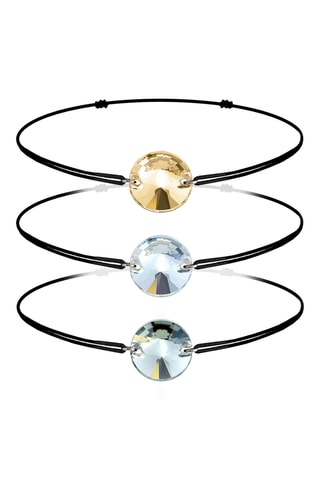 3 pulseiras - Preto