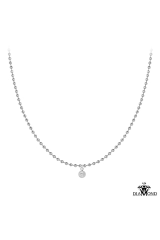 Colar - Diamante - Cor à escolha