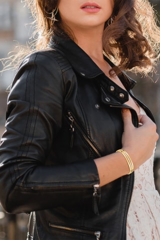 Pulseira rígida - Dourado