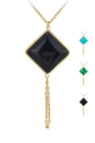 Colar - Ónix - Cor à escolha