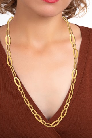 Colar comprido - Dourado