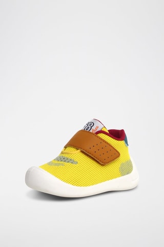 Baskets Free - Orange et gris clair