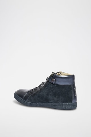 Boots en cuir Baby Cricket For Change - Bleu marine