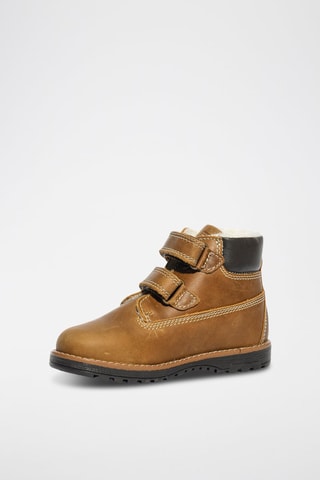 Boots en cuir Play Casual - Marron