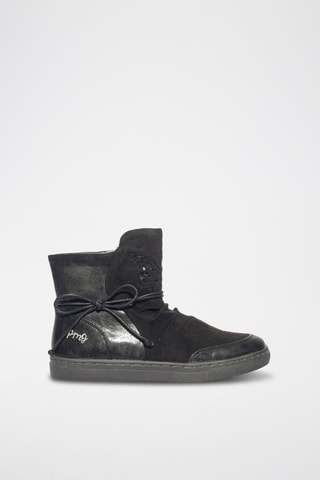 Bottines fourrées B&G Stars - Noir